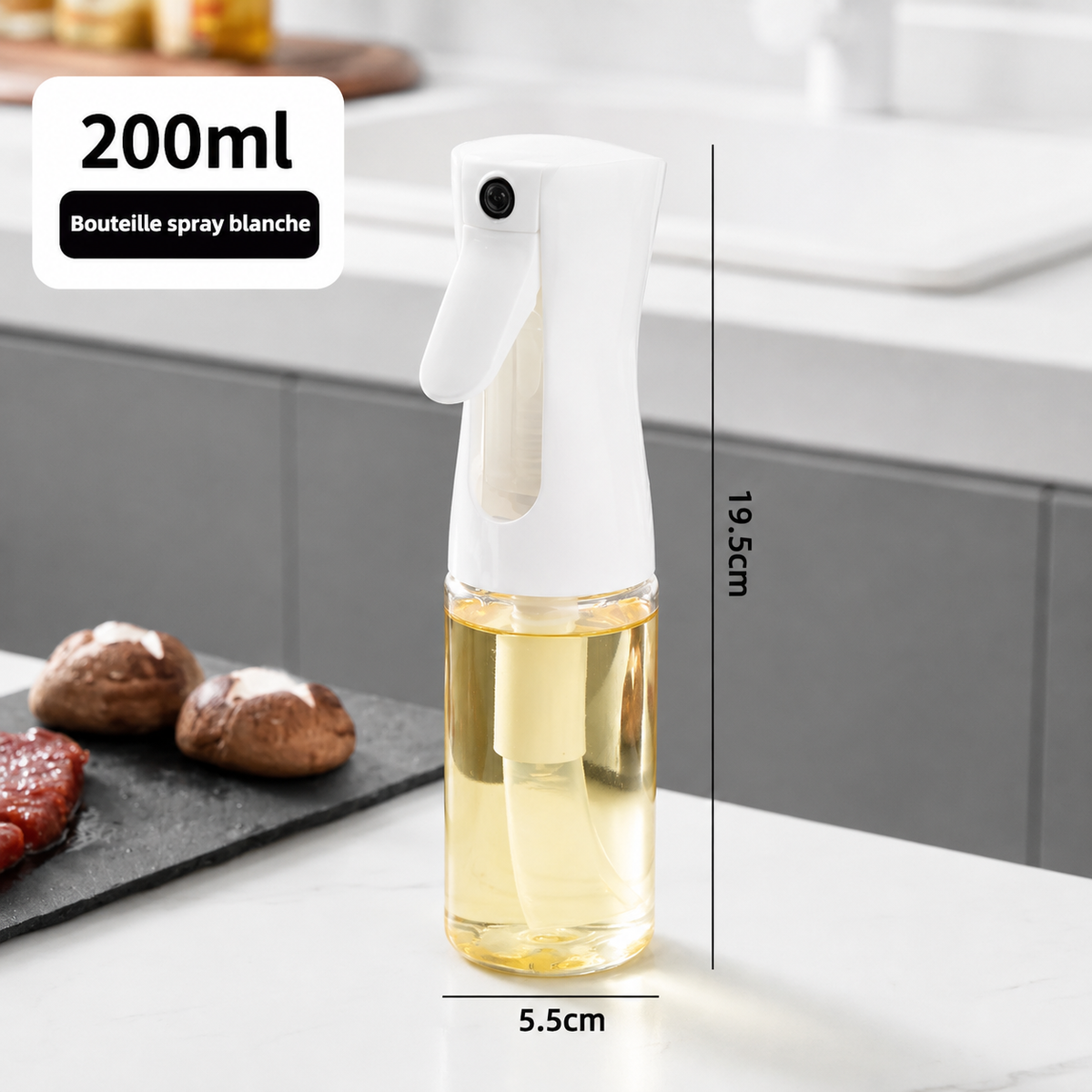 Vaporisateur Haute Pression à Brume Fine - Accessoire Air Fryer